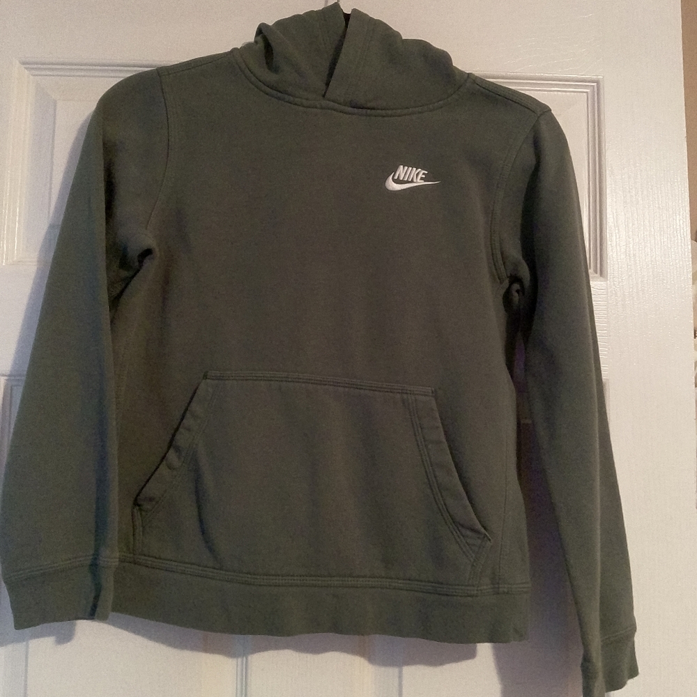 Nike Olive Pullover Hoodie